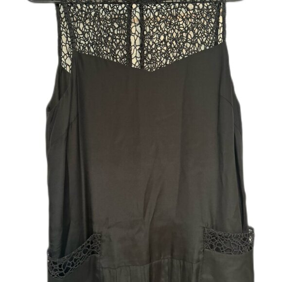 Women’s Rag & Bone Black Silk Dress Size 6 - Picture 2 of 9